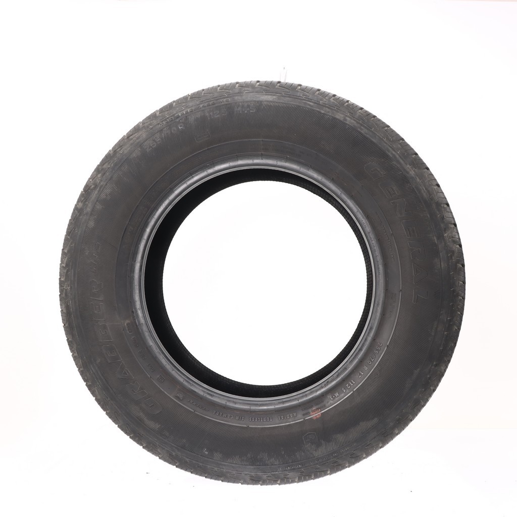 Set of (4) Used 255/70R17 General Grabber HTS 112S – 6.5-7/32