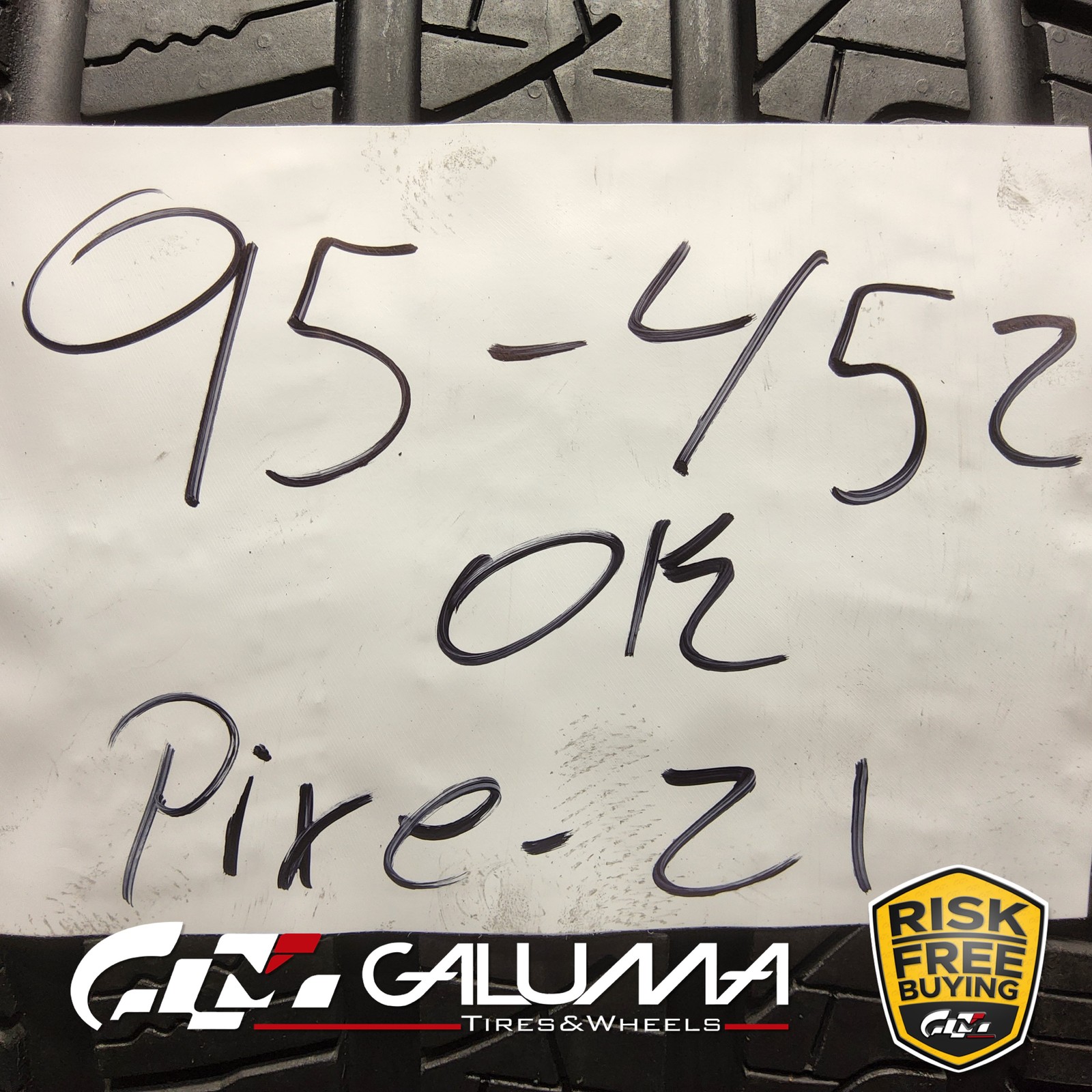Set of 2 Tires LikeNEW Pirelli Scorpion Zero All season MO 315/40R21 111H #95452