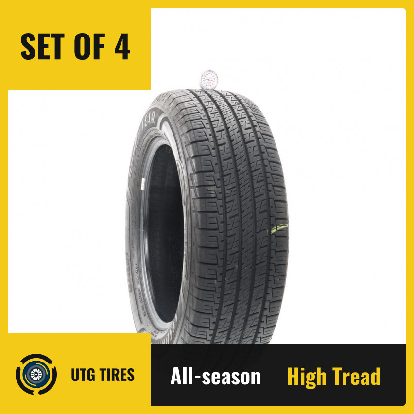 Set of (4) Used 245/60R18 Goodyear Assurance MaxLife 105H – 10.5-11.5/32