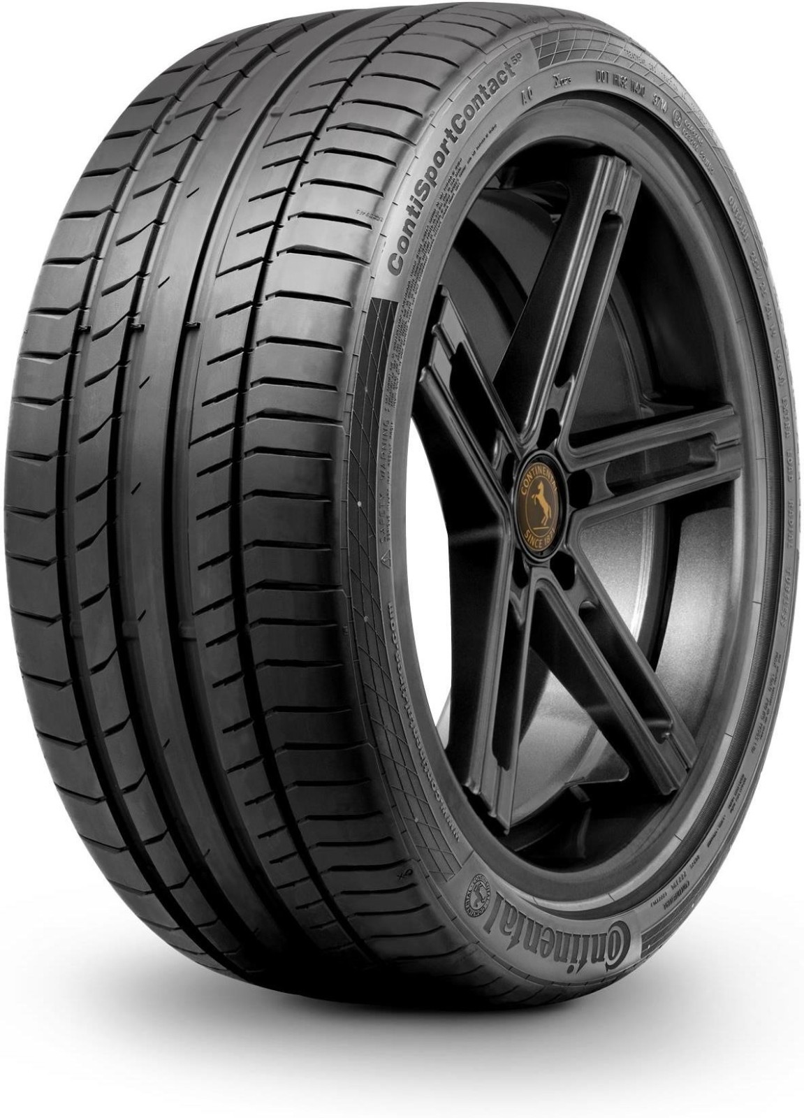 NEW 265/35/21 CONTINENTAL CONTISPORTCONTACT 5P TO 265/35ZR21 101Y DOT: 2023