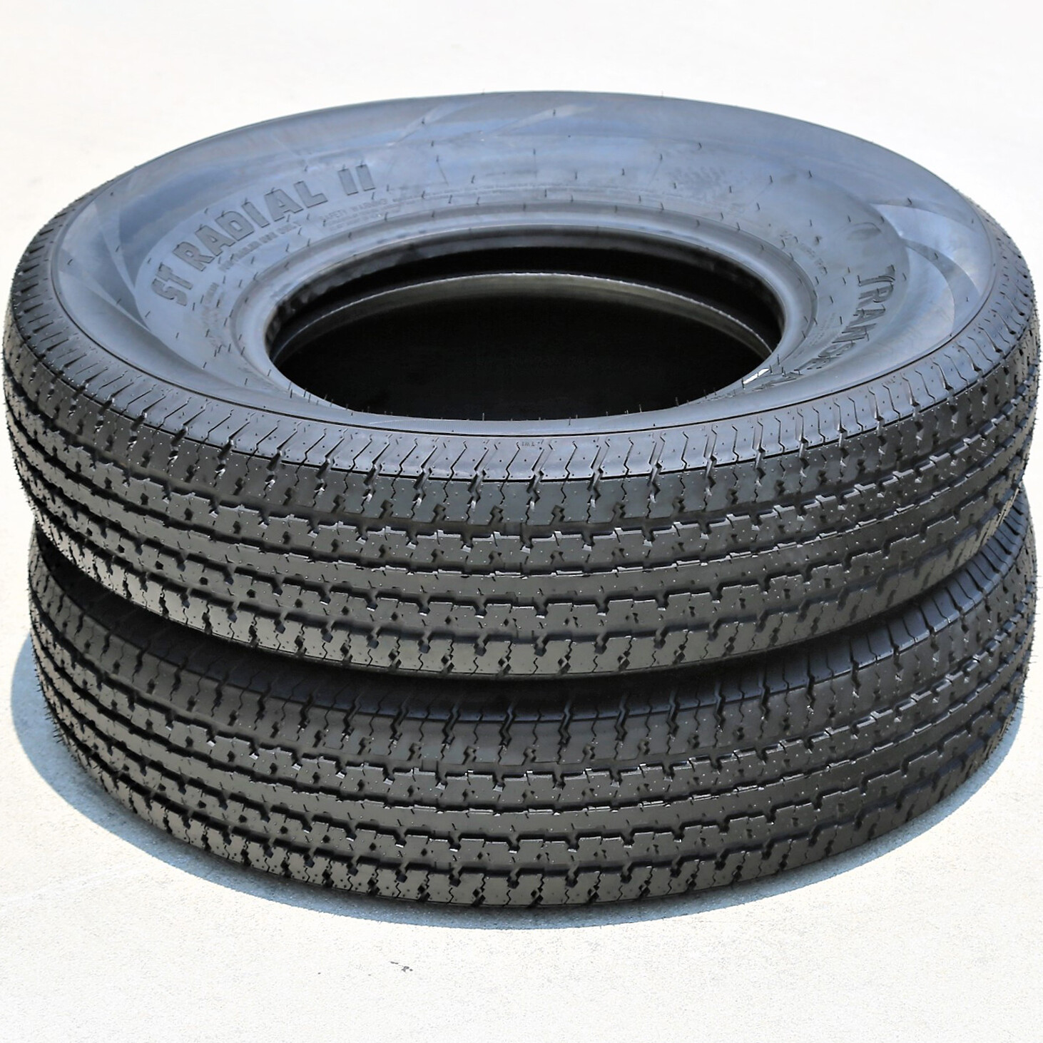 2 Tires Transeagle ST Radial II ST 235/80R16 Load F 12 Ply Heavy Duty Trailer