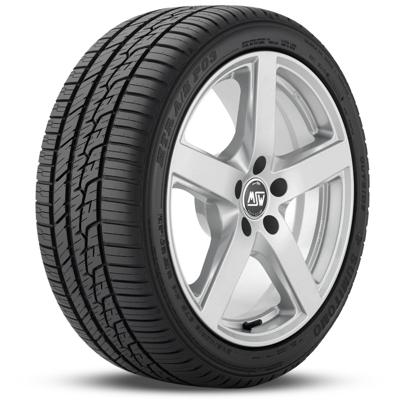1 Sumitomo HTR A/S P03 235/50R18 101W Performance All Season Tires 45000 MILE
