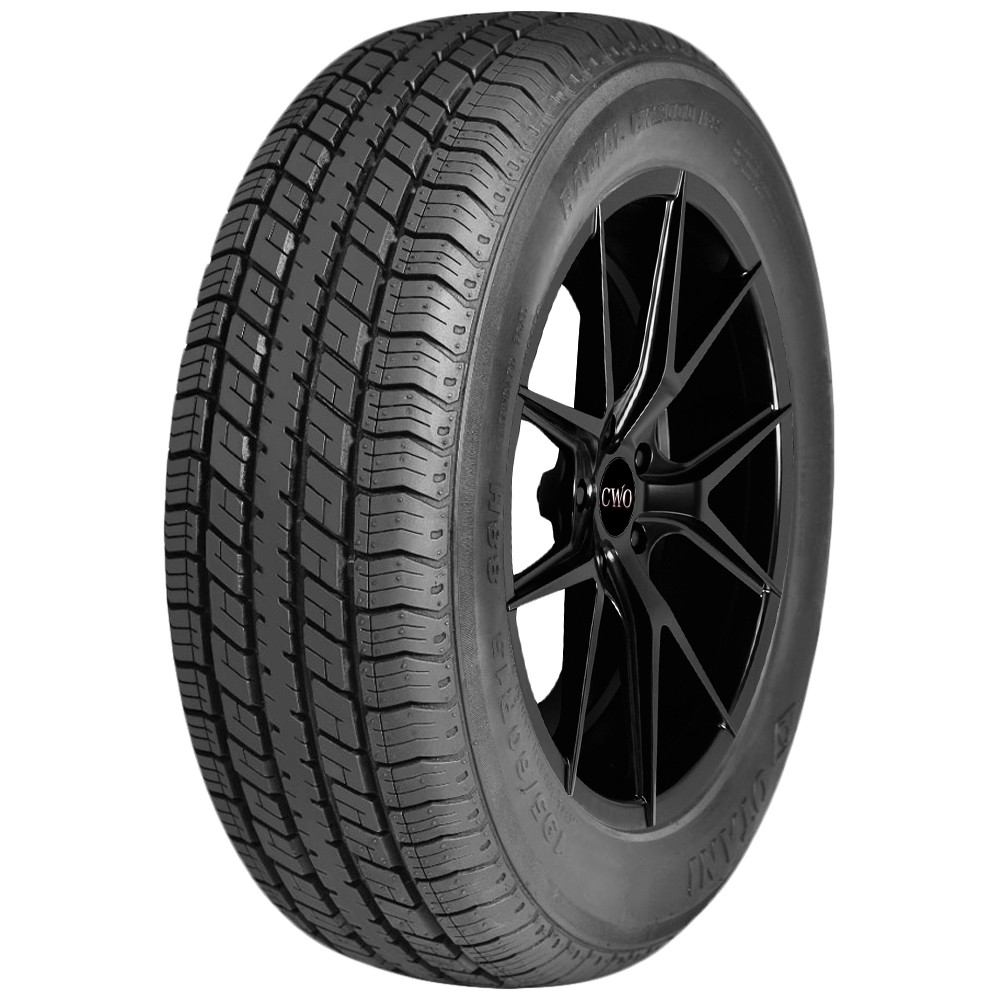 (QTY 4) 215/55R16 Otani EK2000 93H SL Black Wall Tires