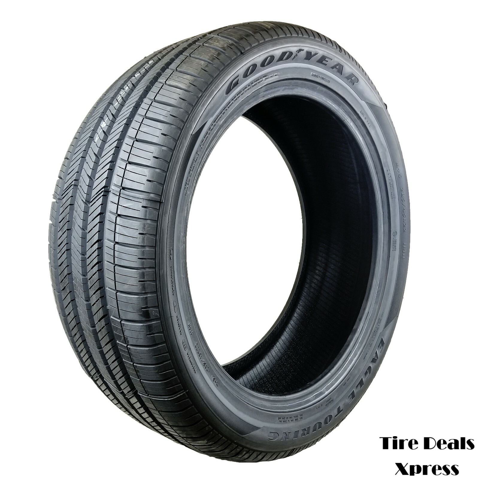 2 (Two) P285/45R22 Goodyear Eagle Touring 114H BW XL 2854522 Tire PN:102863387