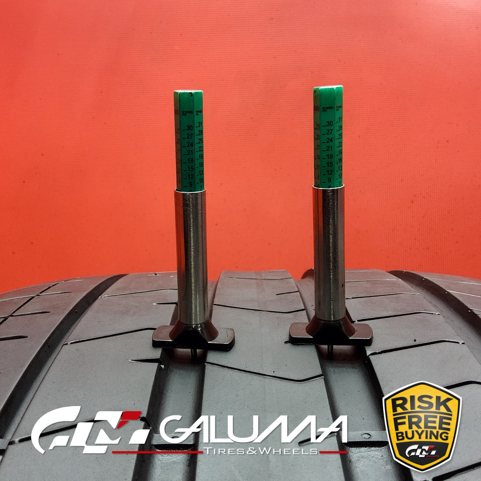Set of 2 Tires LikeNEW Pirelli P Zero PZ4 Run Flat R21 315/35/21 3153521 #87172