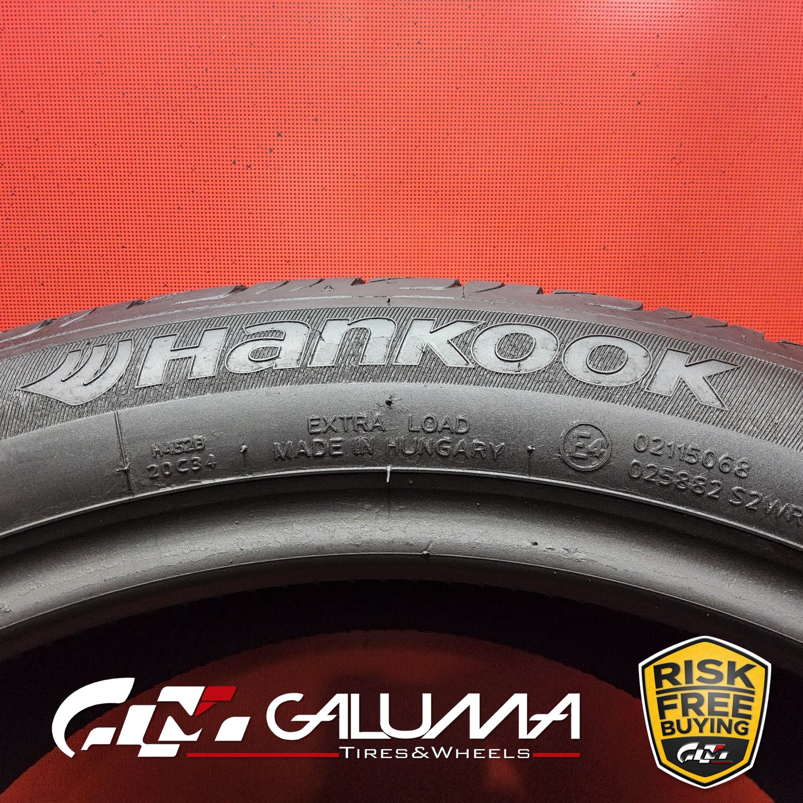 1 Tire Hankook Ventus S1 Noble2 HRS RunFlat 255/40R20 255/40/20 No Repairs 95266