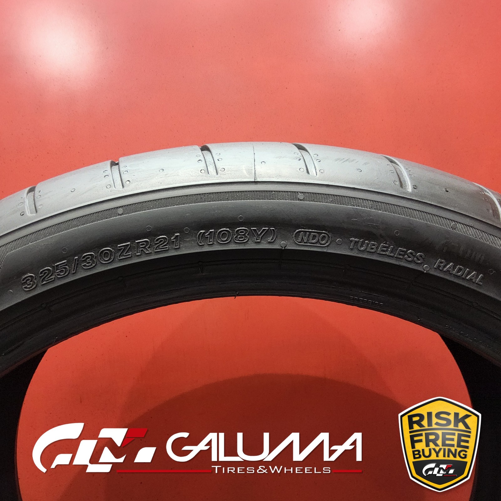 Set of 2 Tires LikeNEW Bridgestone Potenza Sport Enliten ND0 XL 325/30ZR21 93251
