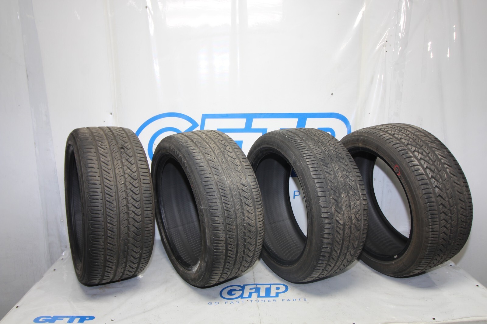 YOKOHAMA ADVAN SPORT AS+ 245/40R18 97Y DOT 34/21 9/32NDS TREAD REMAINING TIRES