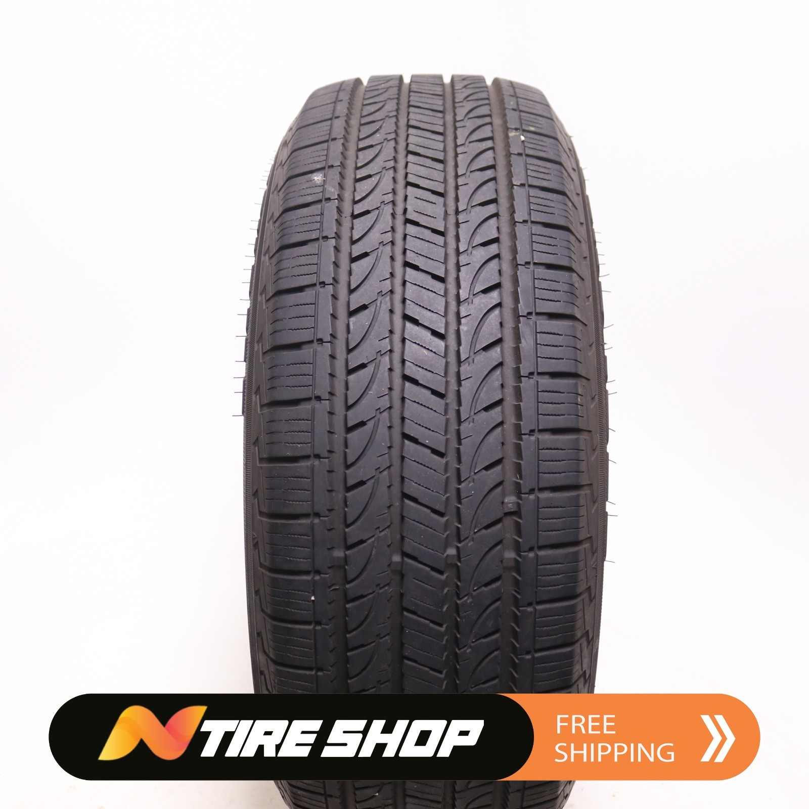 Set of 2 Used 255/60R18 Yokohama Geolandar H/T G056 – 112V – 9-10/32 No Repairs