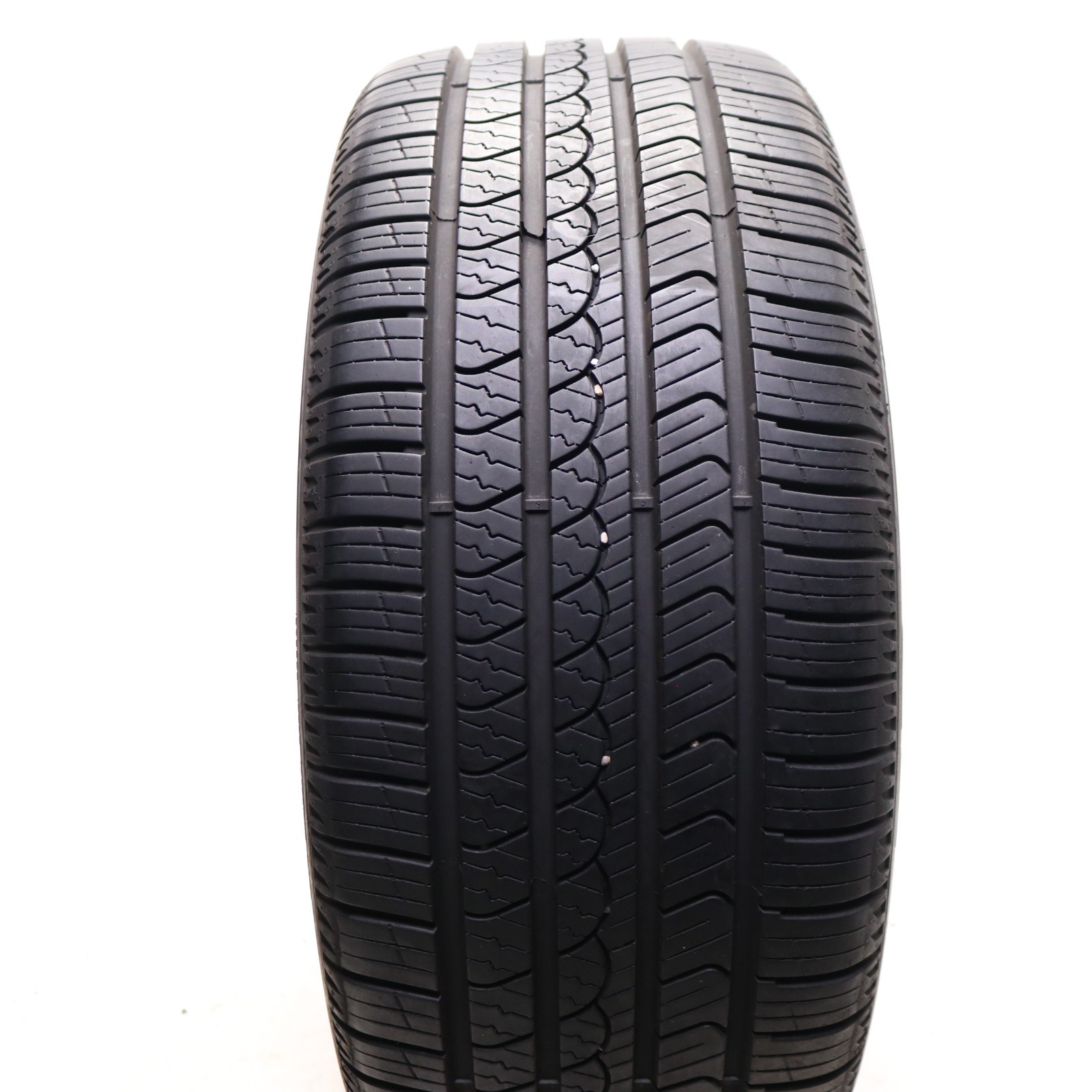 Set of 4 Used 235/45R19 Pirelli Scorpion AS Plus 3 – 95H – 10-10.5/32 No Repairs