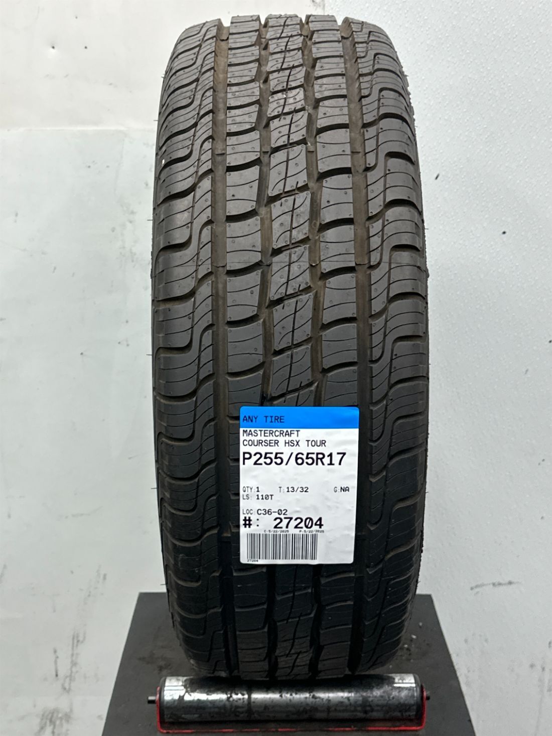 Used P255/65R17 Mastercraft Courser HSX Tour 110 T – 13/32