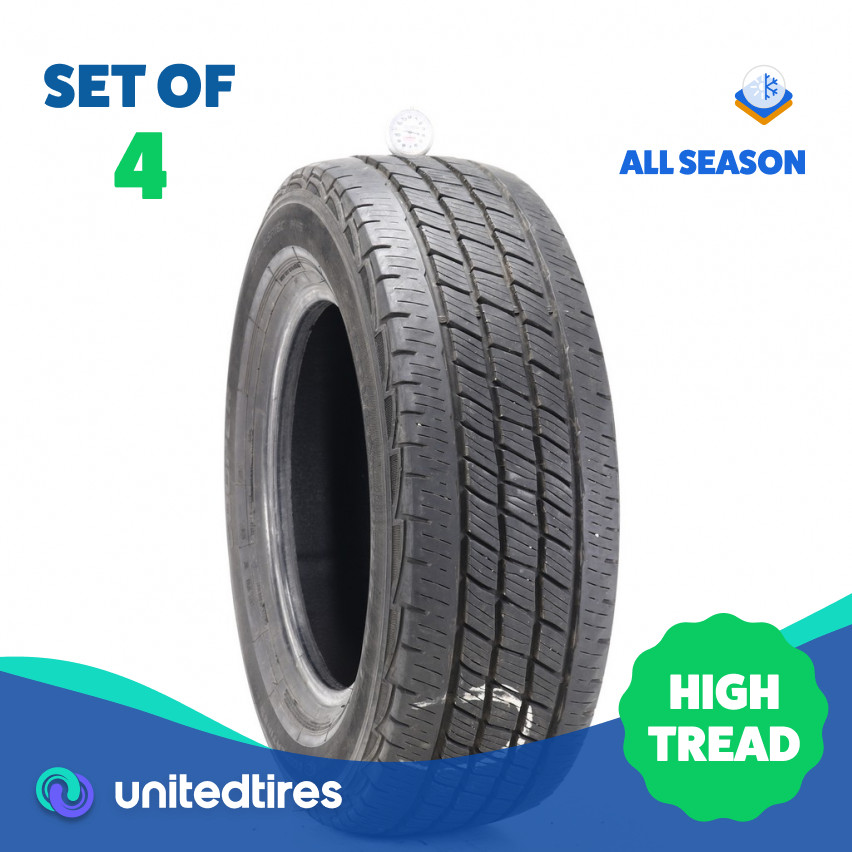 Set of (4) Used 235/65R16C Cooper Adventurer H/T 121/119R – 10.5-12.5/32