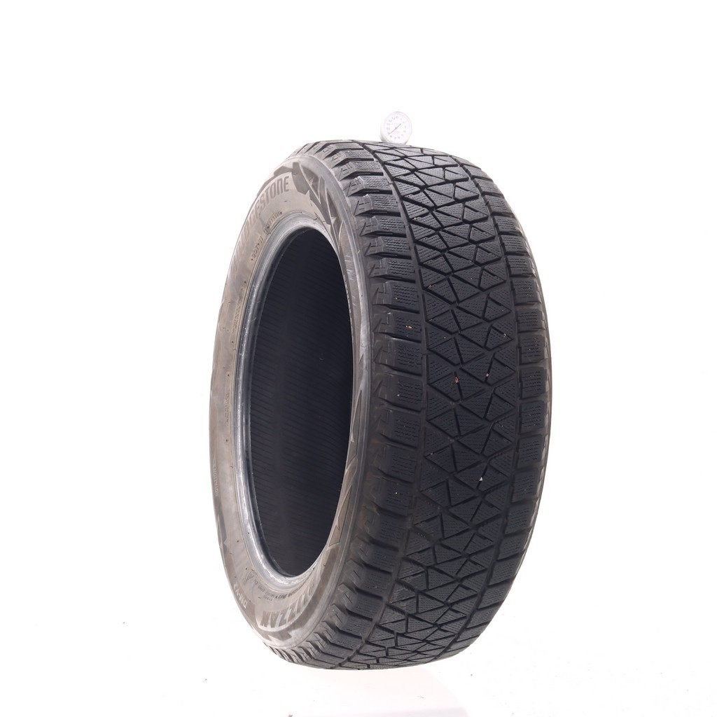Set of (4) Used 255/55R20 Bridgestone Blizzak DM-V2 107T – 8.5-9.5/32