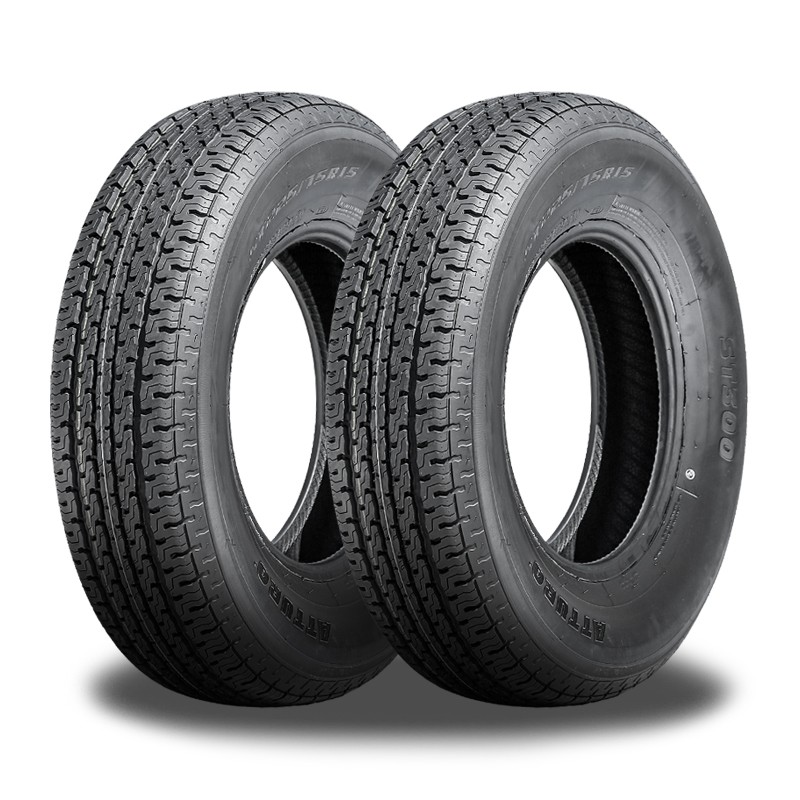 2 Atturo ST300 ST205/75R14 105M Auto/Boat/Travel Trailer Hauler Tires 8 PLY