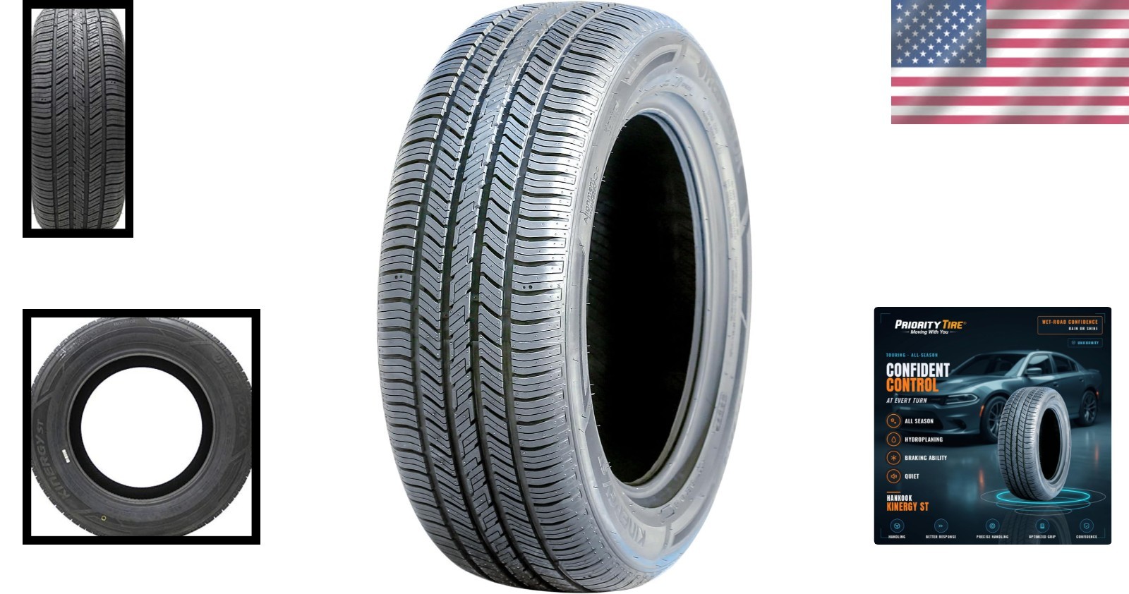 Kinergy ST H735 175/65R15 84H Non-directional Tire