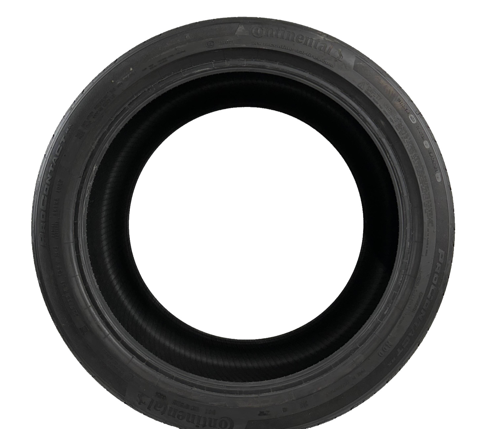 Used 325/30R21 Continental ProContact RX ND0 108V 7/32 (DOT 24)