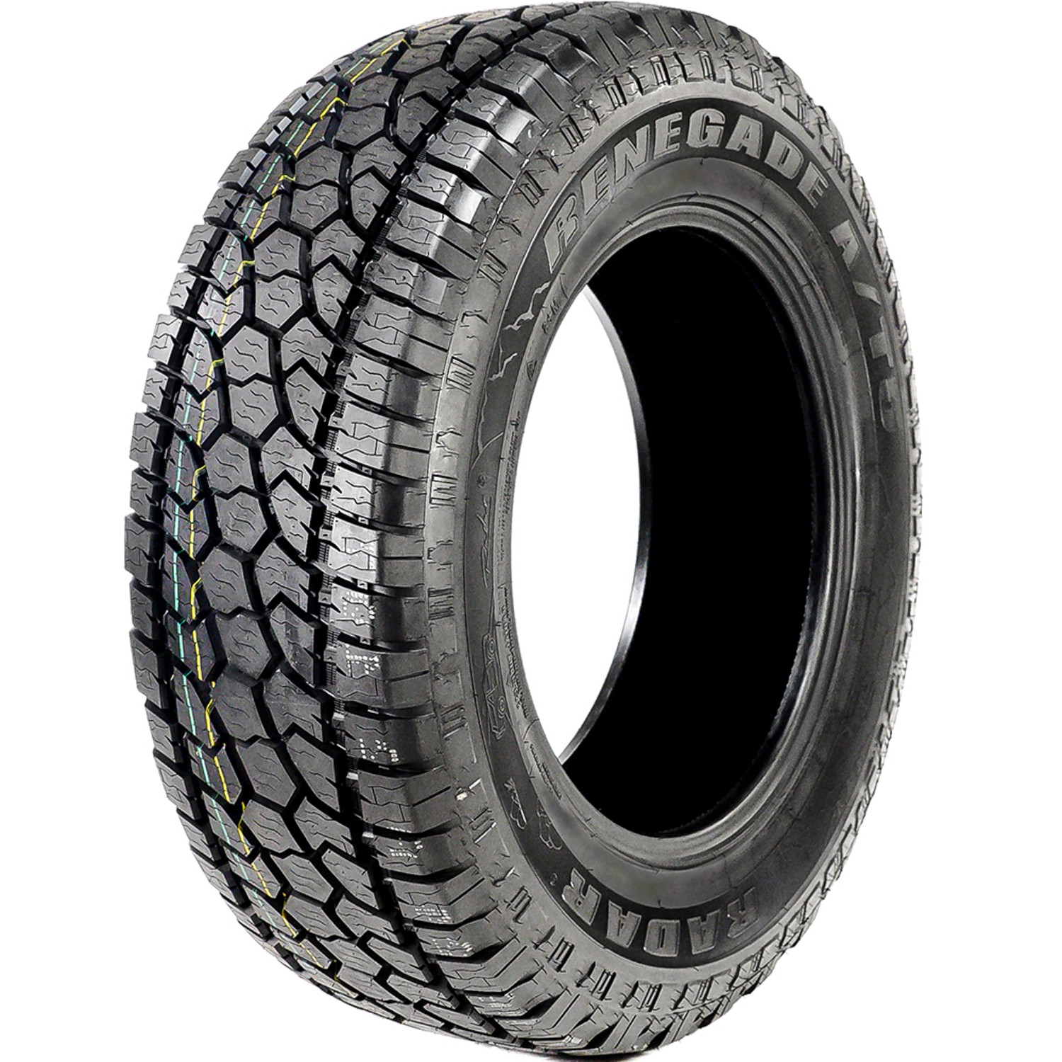 Tire Radar Renegade A/T5 205R16C 110/108S D 8 Ply AT All Terrain