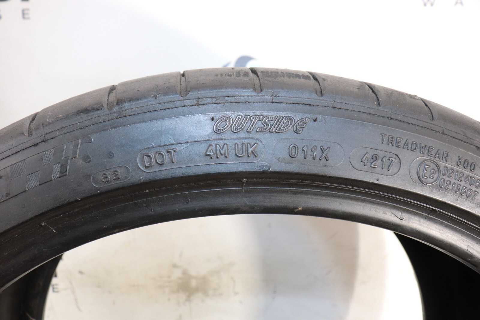 Used 285/30ZR20 Michelin Pilot Super Sport ZP 95Y Tpc Spec1432 – 5.5/32