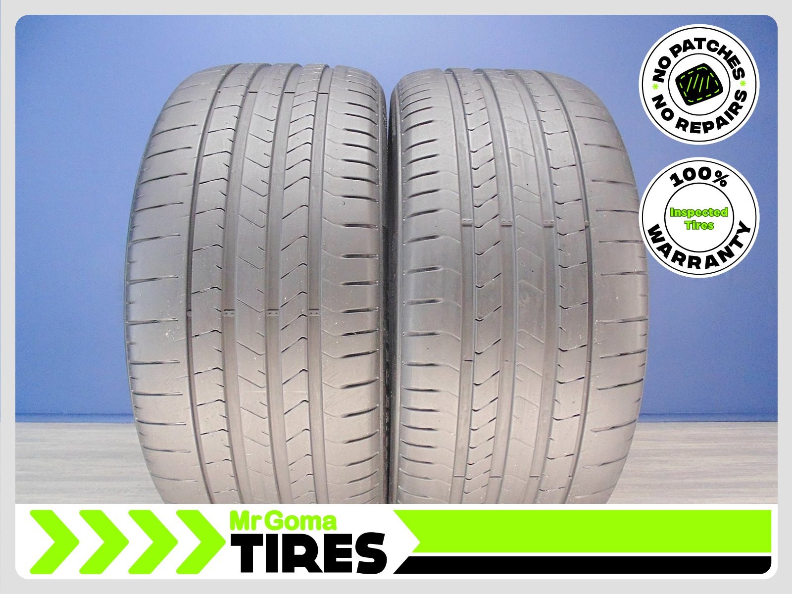 2 PIRELLI P ZERO PZ4 II 275/35R22 USED TIRES 6.6/32 TREAD NO PATCH PZERO 2753522