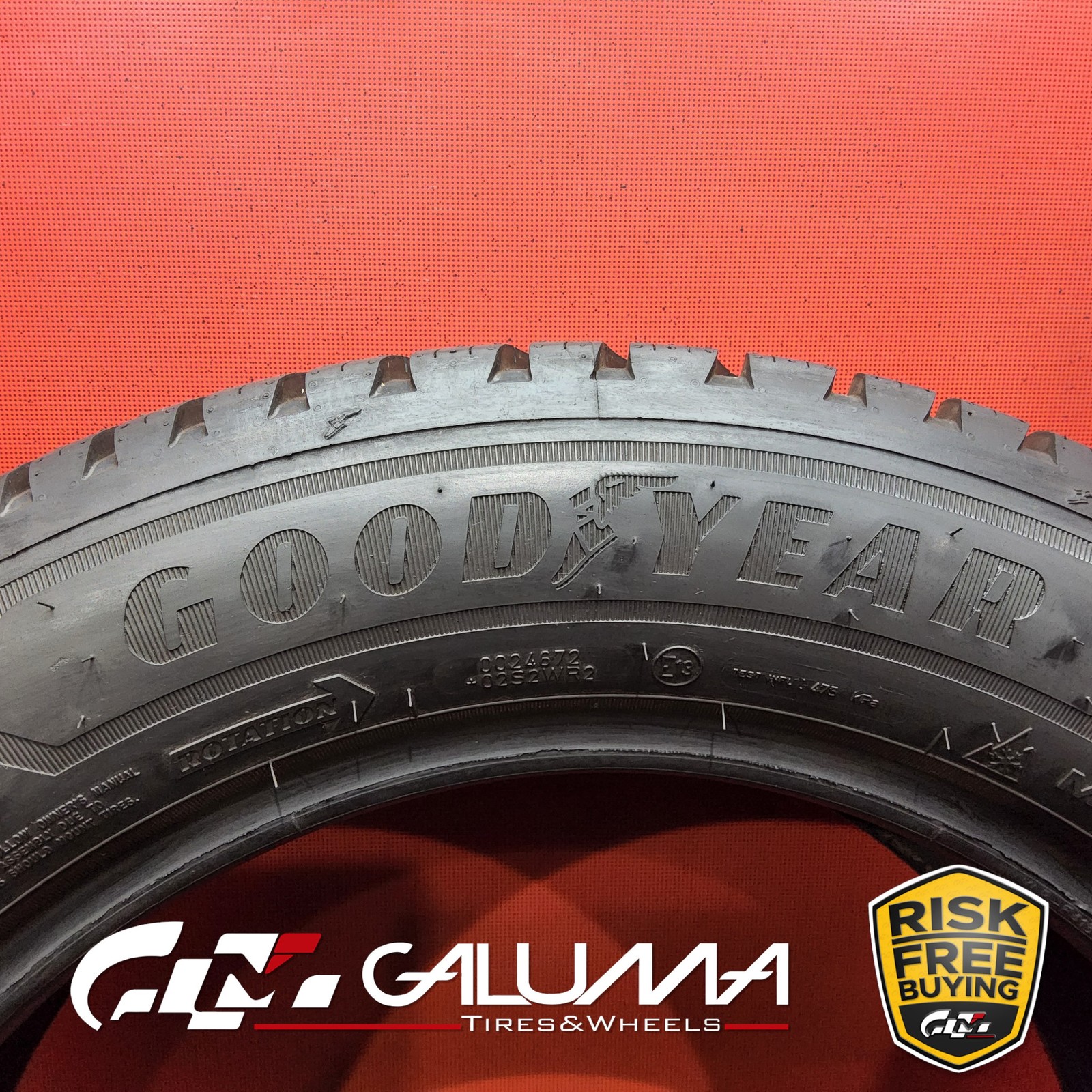1X Tire Brand NEW Goodyear Vector 4 Seasons CargoMO-V 225/55R17C 109/107H #94067