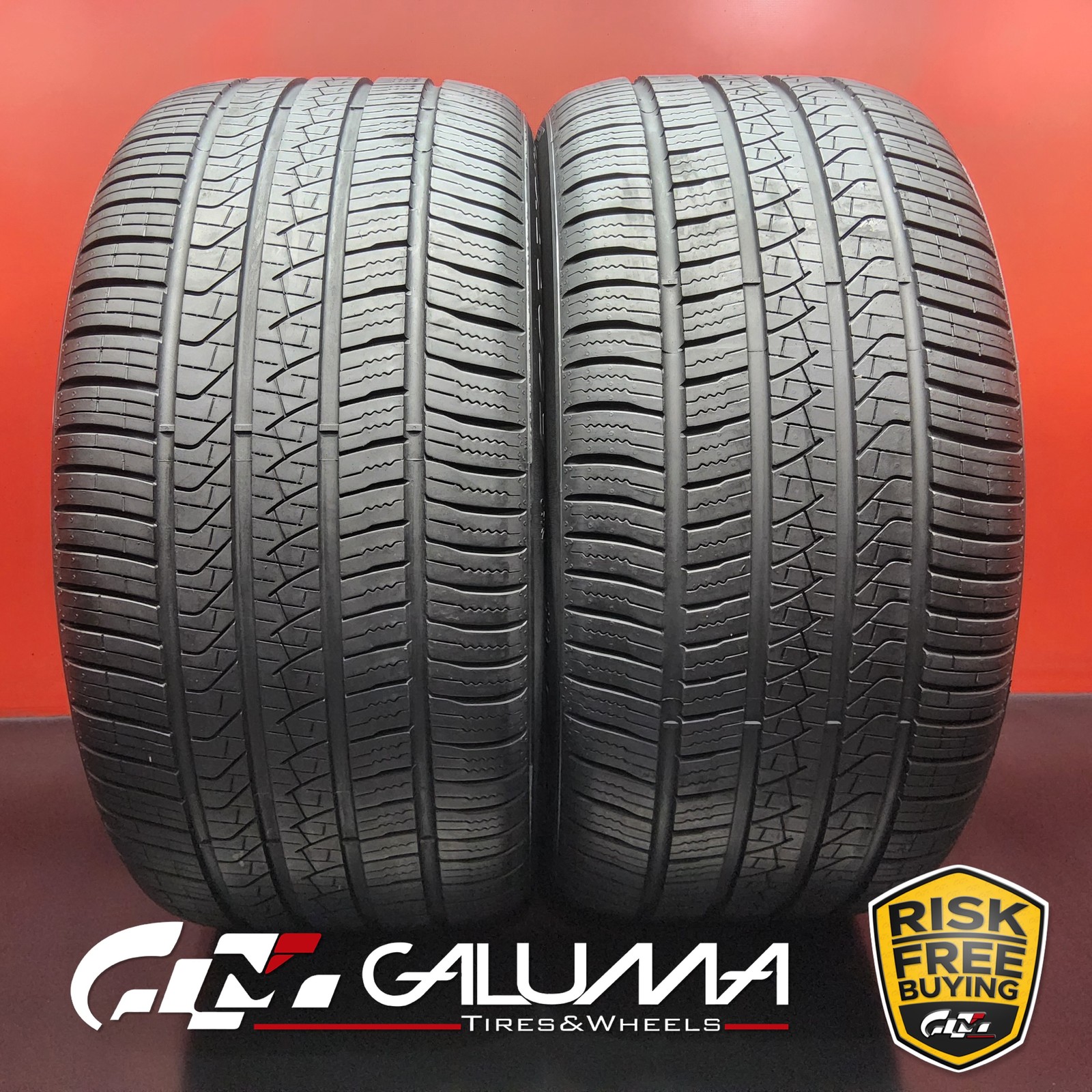 Set of 2 Tires LikeNEW Pirelli Scorpion Zero All season MO 315/40R21 111H #95452