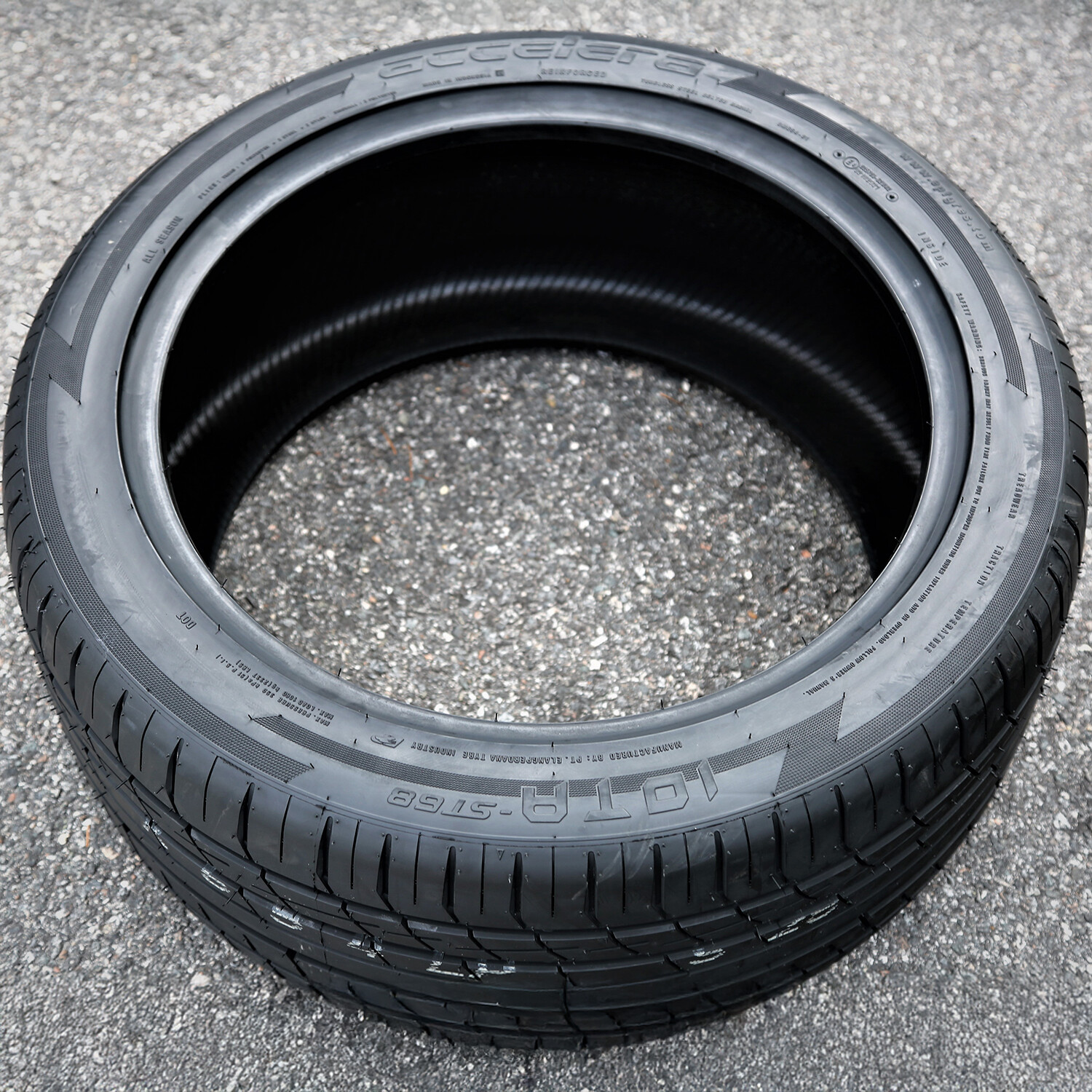 2 Tires 305/35R24 ZR Accelera Iota ST68 AS A/S High Performance 112W XL