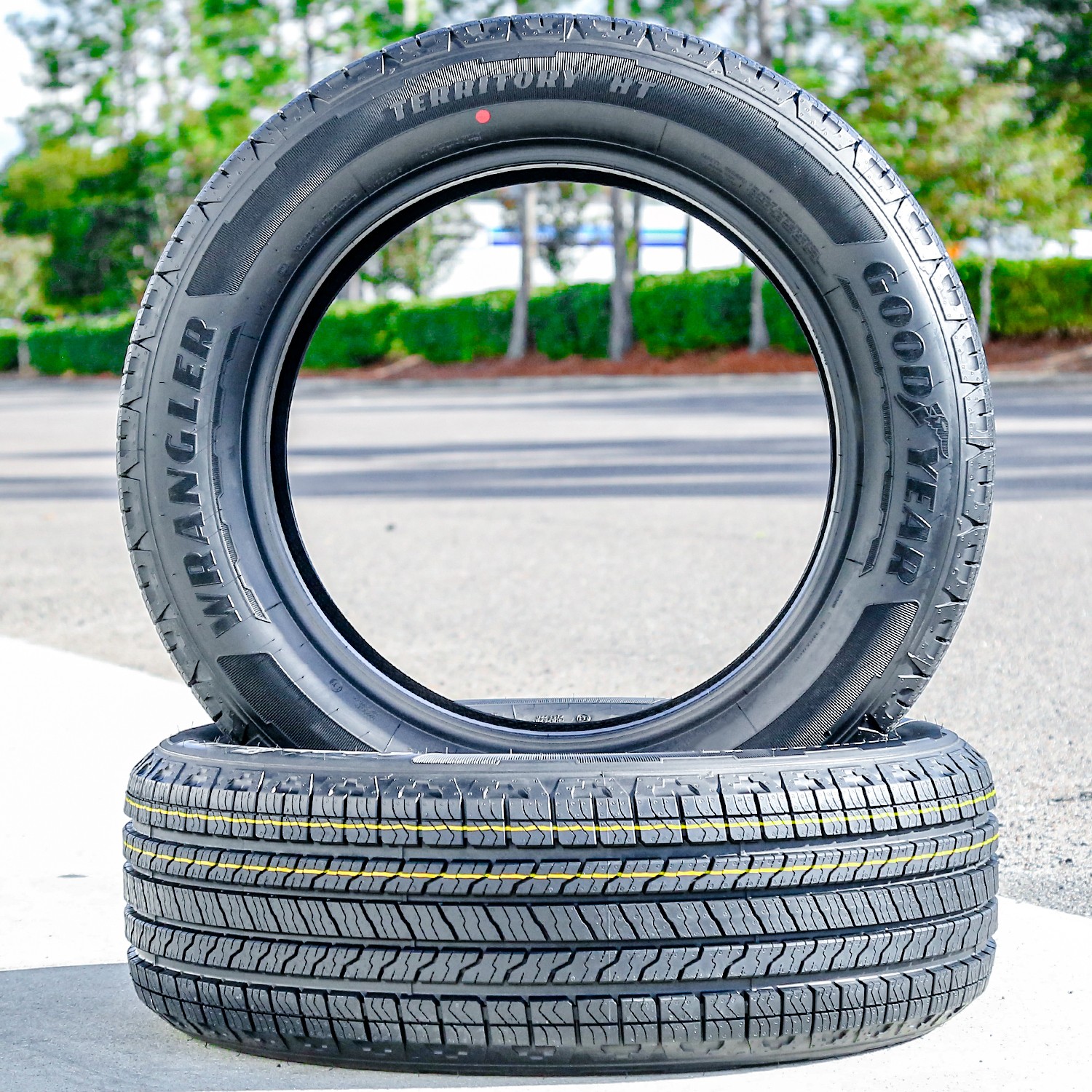 2 Tires Goodyear Wrangler Territory HT 255/65R18 111H AS A/S All Season