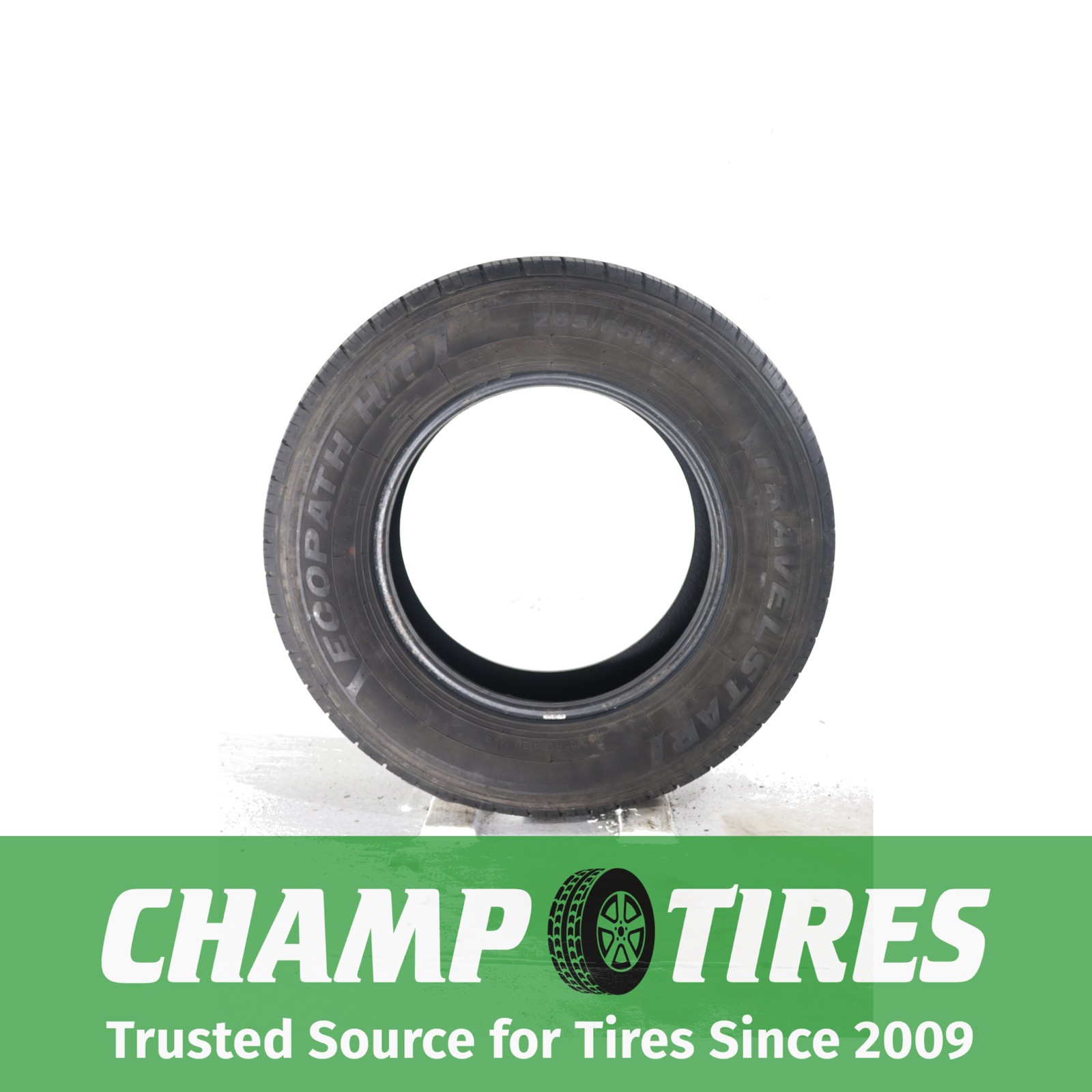 P265/65R17 Travelstar Ecopath HT 112 H Used 8/32nds