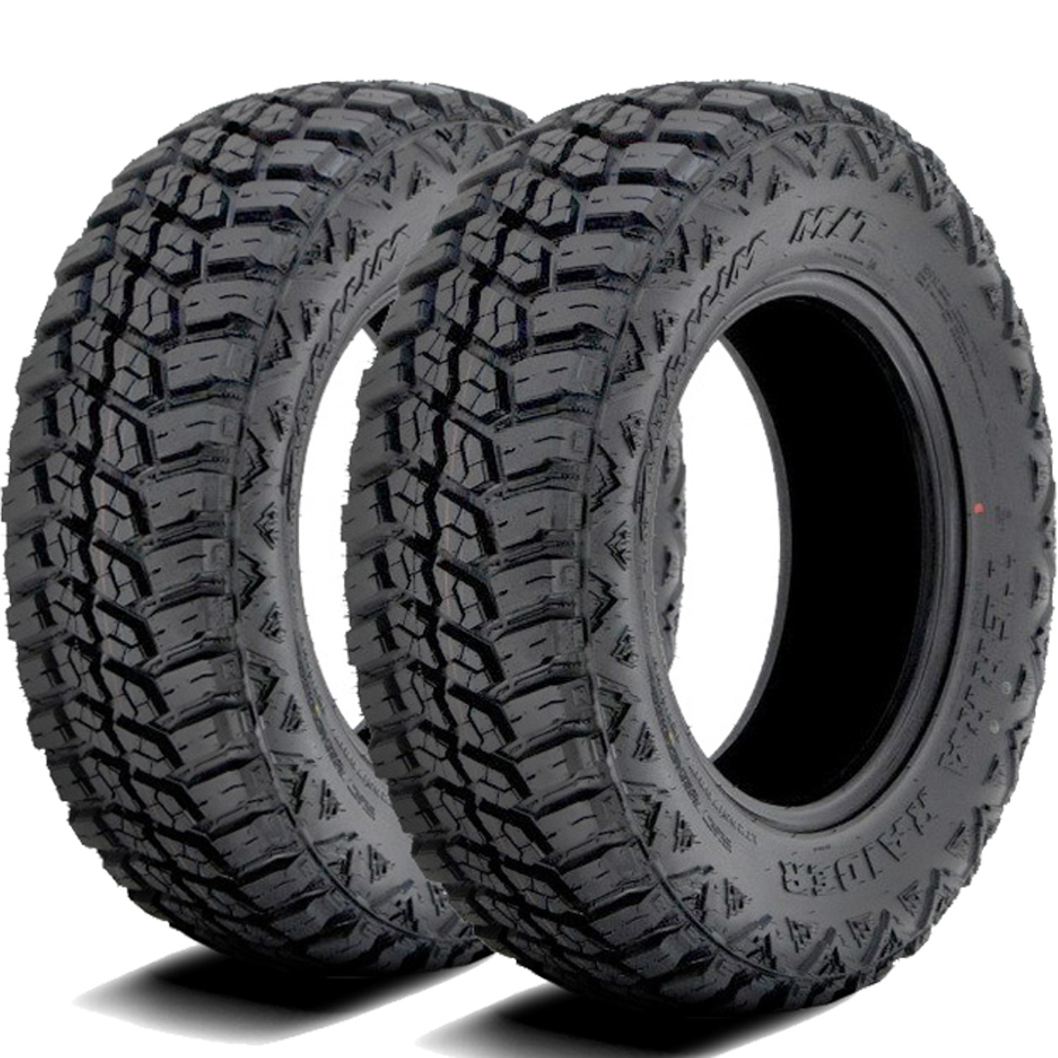 4 Delium Terra Raider M/T KU-255 37X13.50R20 128Q F 12 Ply Light Truck Tires
