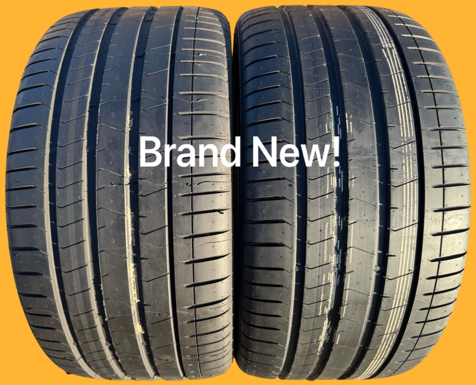 Set of TWO BRAND NEW 315/30R22 107Y Pirelli P Zero PZ4 Luxury BMW Tires