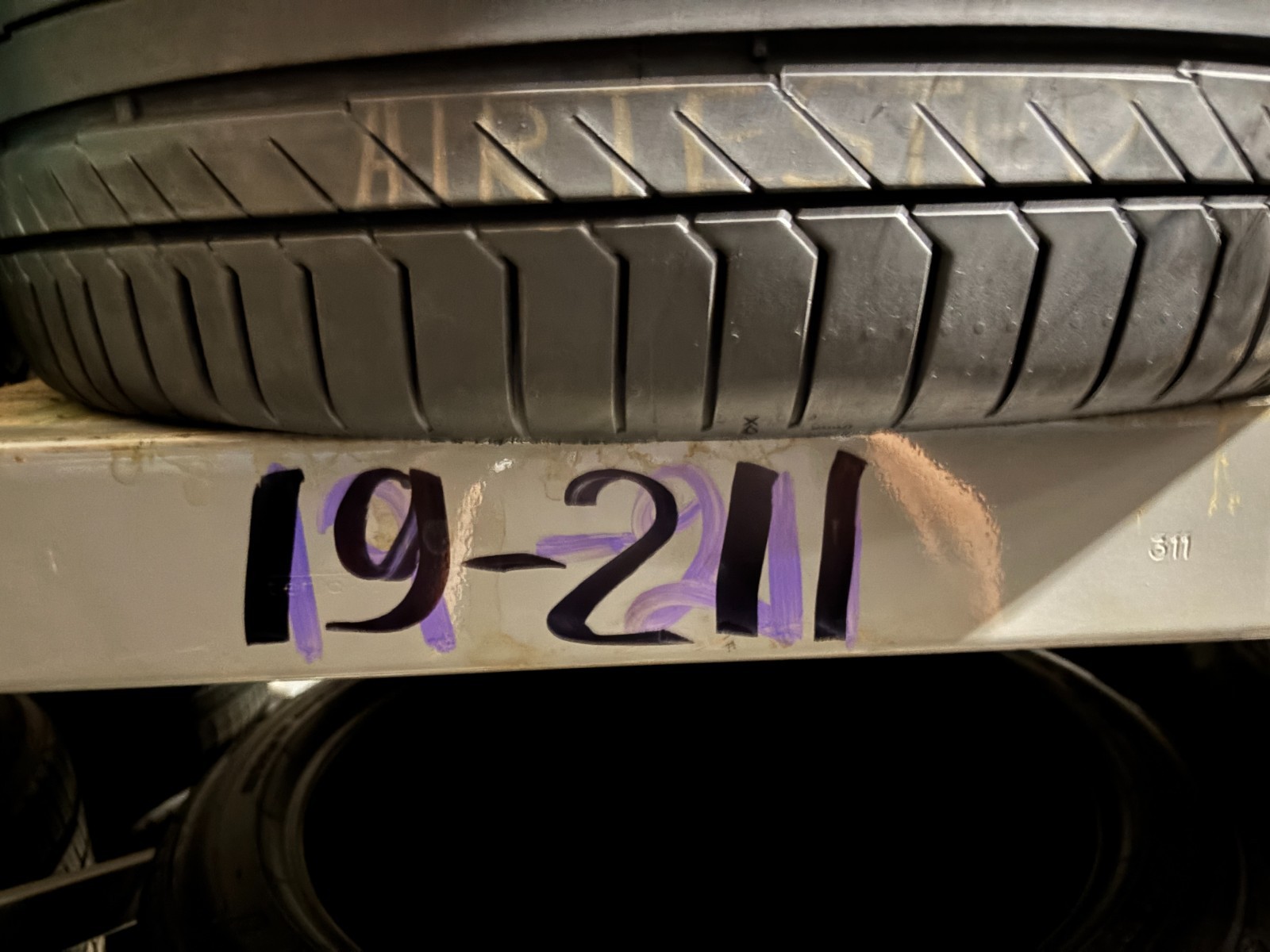 1 Tire 255 40 19 Falken Azenis FK460 A/S (80% Tread Left) NO REPAIRS 100Y