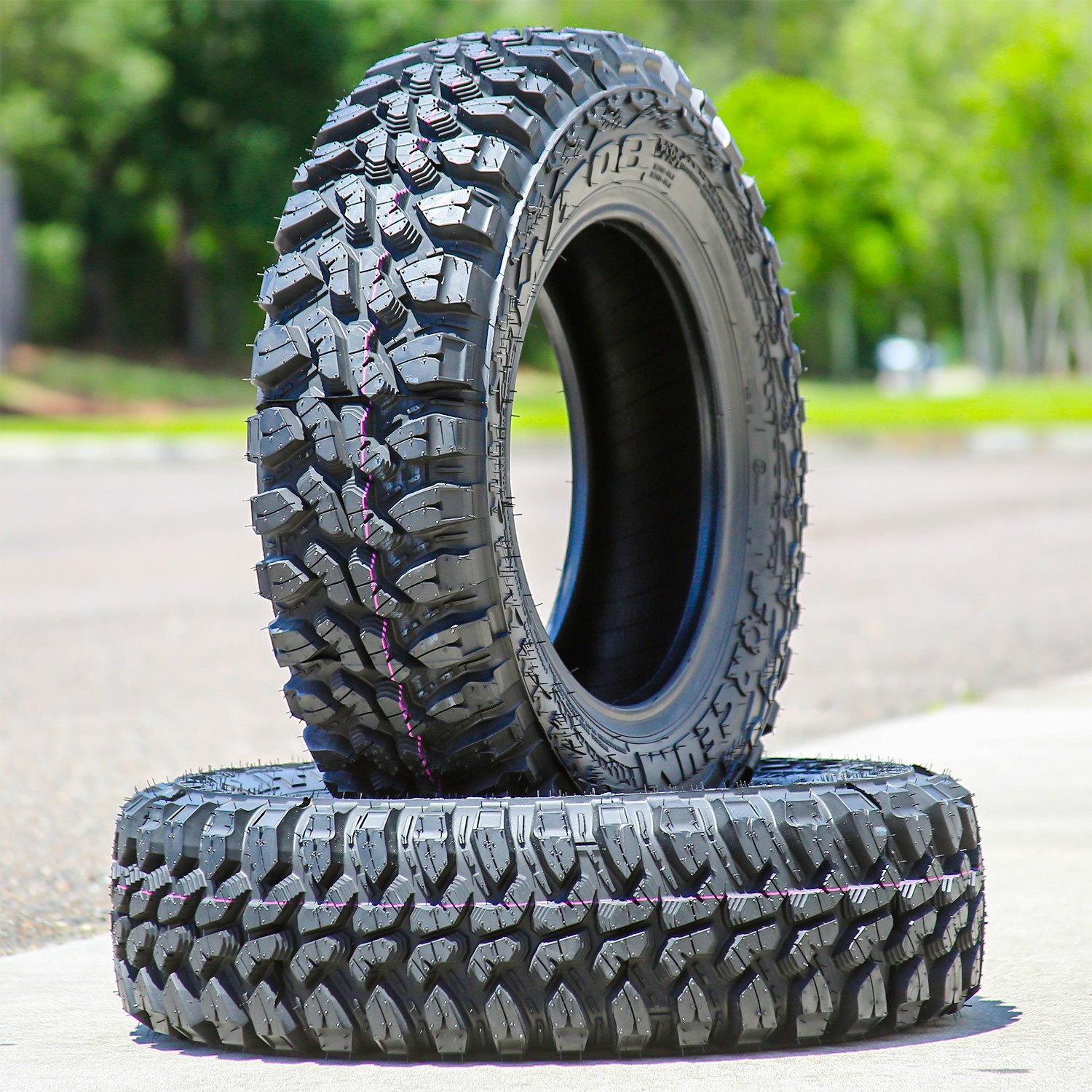 4 Tires LT 165/80R13 Forceum M/T 08 Plus MT Mud Load D 8 Ply