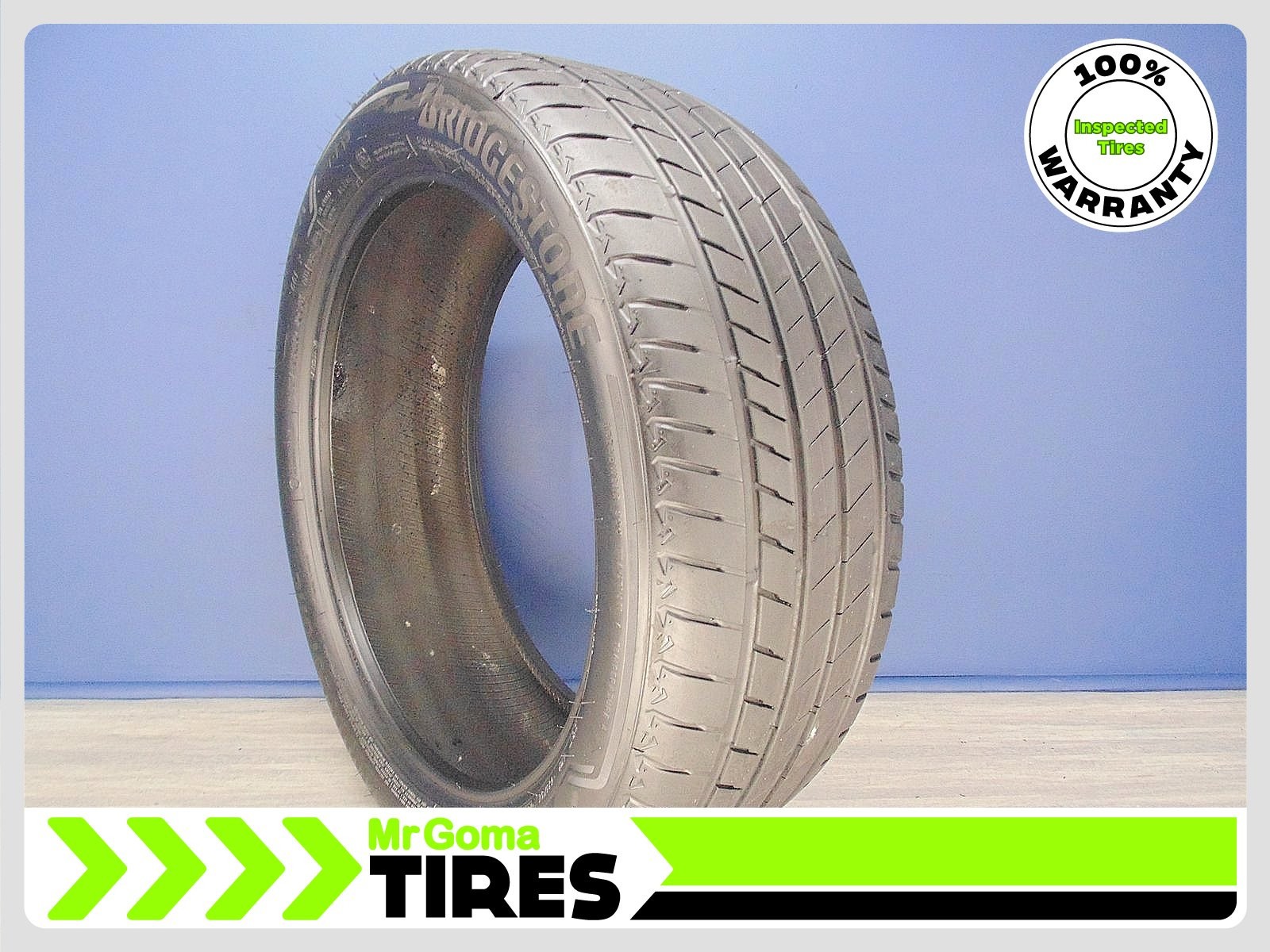 1 BRIDGESTONE ALENZA 001 RSC RFT 245/45R20 USED TIRE 7.5/32 TREAD BMW RUN FLAT
