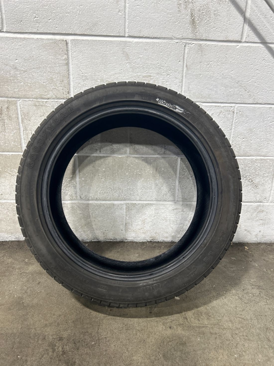 1x P225/45R19 Goodyear Eagle F1 Asymmetric AS 7/32 Used Tire