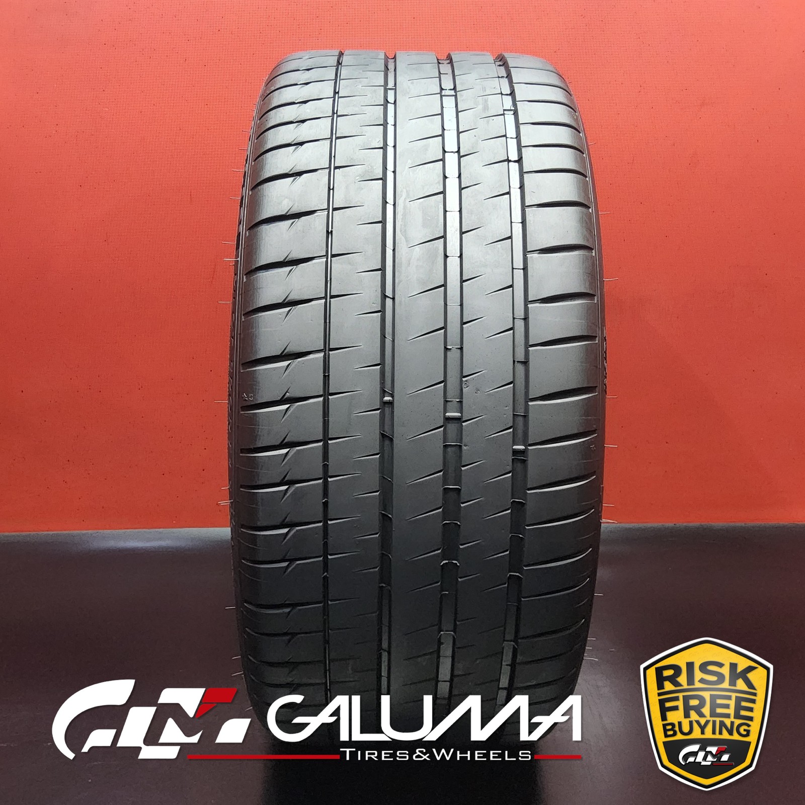 1 Tire LikeNEW Michelin Pilot Sport 4S (★) XL 285/35ZR20 285/35/20 104Y #95621