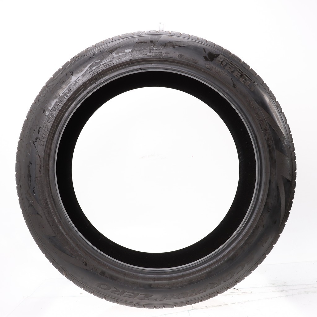 Set of (4) Used 275/45R21 Pirelli Scorpion Zero MO 107H – 5.5-7.5/32