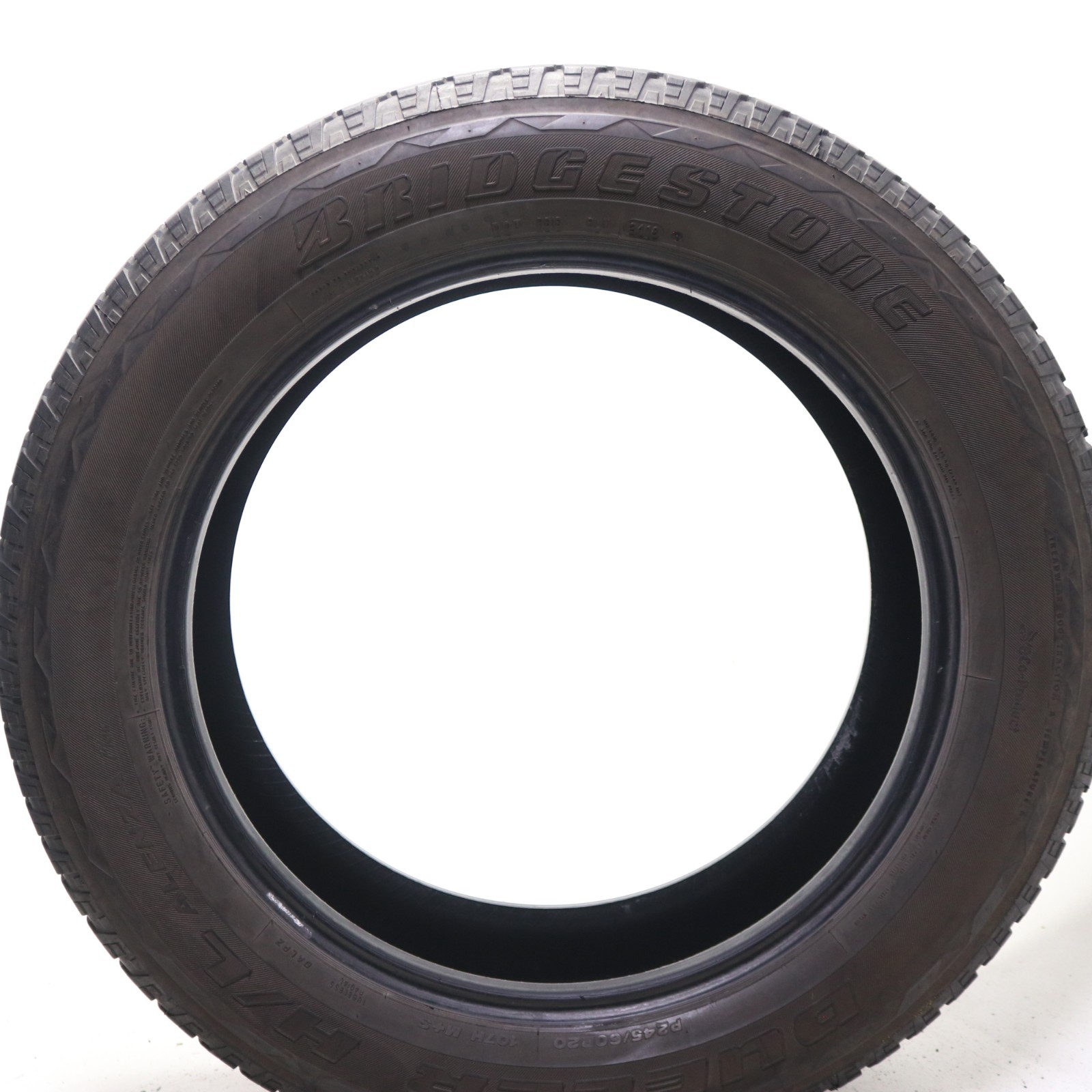 Used 245/60R20 Bridgestone Dueler H/L Alenza Plus – 107H – 6.5/32