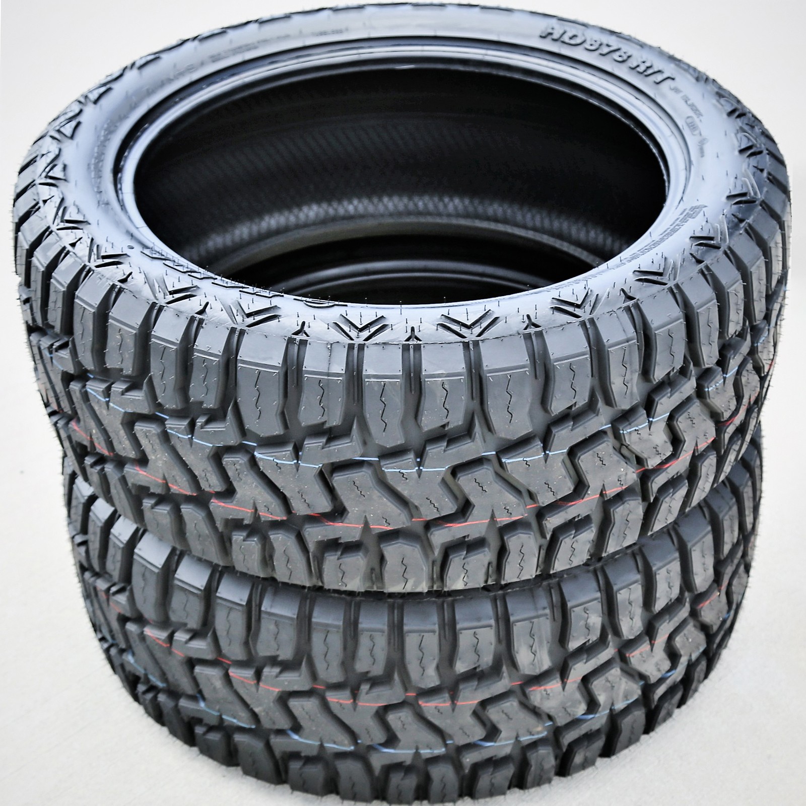 4 Tires Haida HD878 R/T LT 33X14.50R24 Load E 10 Ply RT Rugged Terrain