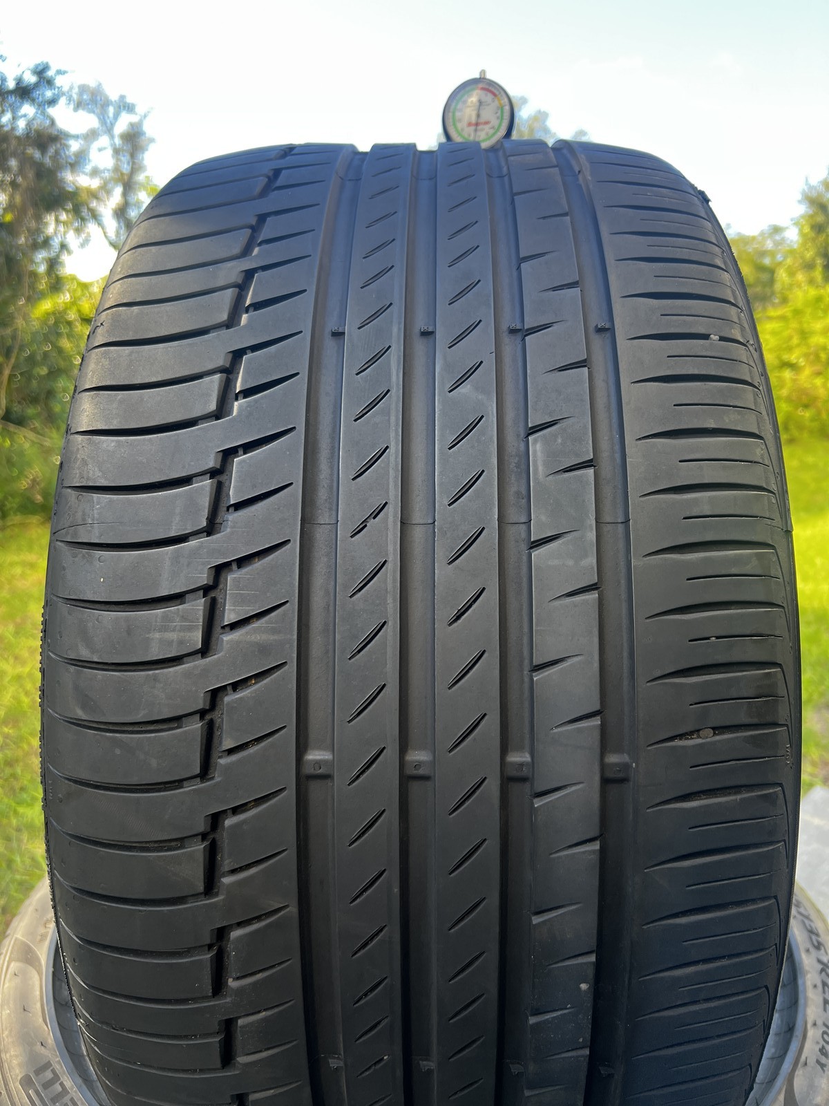 1 Tire Continental PremiumContact 6 ★ BMW 315/30R22 107Y XL DOT.0924 7.5/32