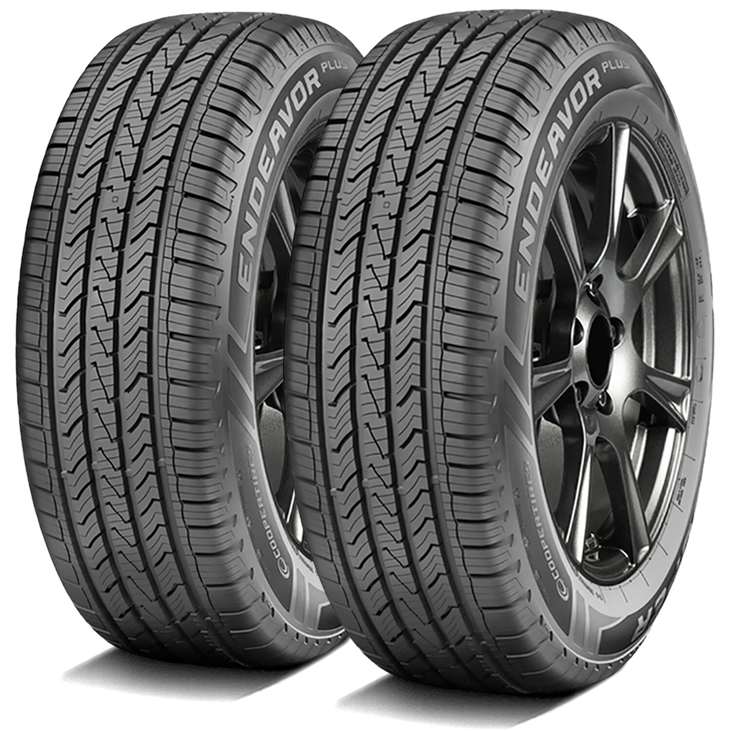 2 Tires Cooper Endeavor Plus 235/65R18 106H AS A/S All Season