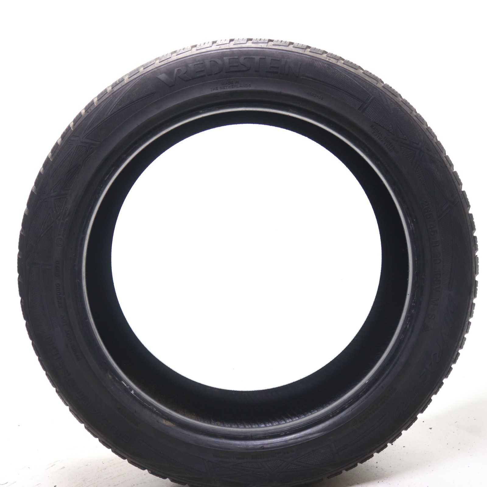 Used 265/45R20 Vredestein Wintrac Pro – 108V – 7/32 No Repairs