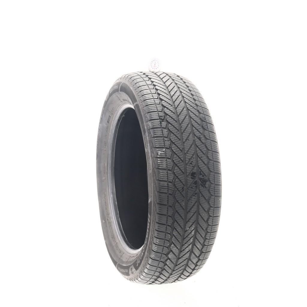 Set of (4) Used 235/55R19 Bridgestone WeatherPeak 101H – 6.5-7/32