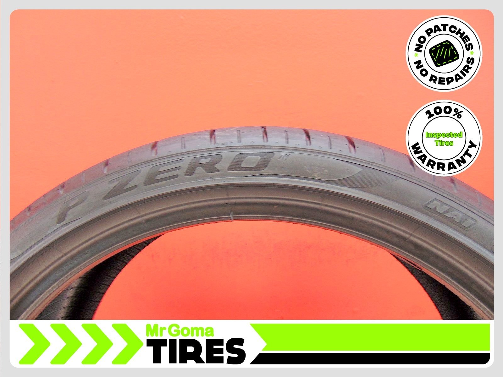 2 PIRELLI P ZERO TM PZ4 NA1 XL 245/35ZR20 USED TIRES 7.3/32 TREAD 91Y 2453520
