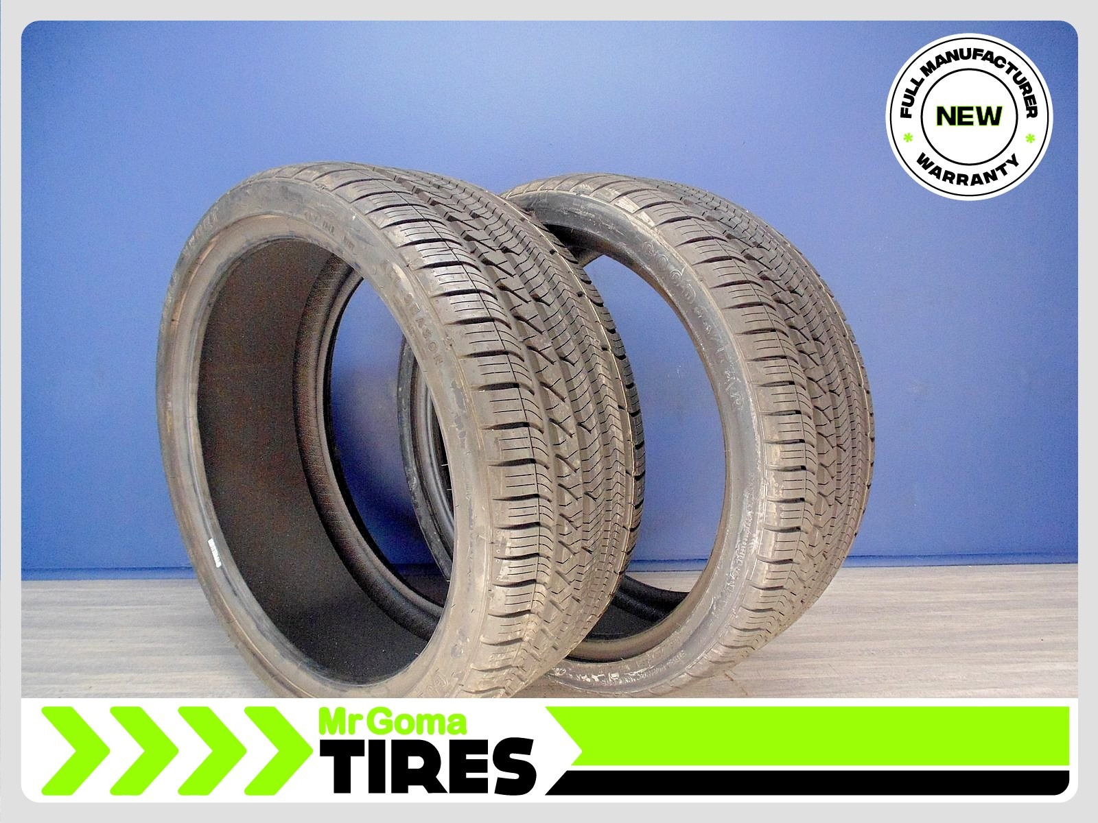 2 BRAND NEW 265/35R21 GOODYEAR EAGLE SPORT A/S AO XL TIRES AUDI 101H 2653521