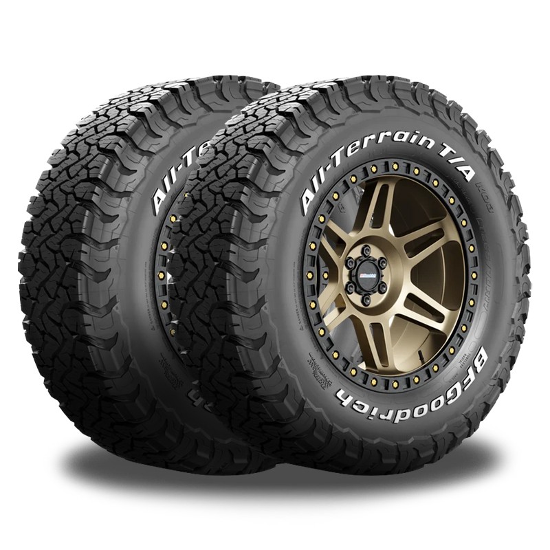 1 BFGoodrich All Terrain T/A KO3 RWL 235/75R15 110/107S 50K Mi Warranty 8 PLY