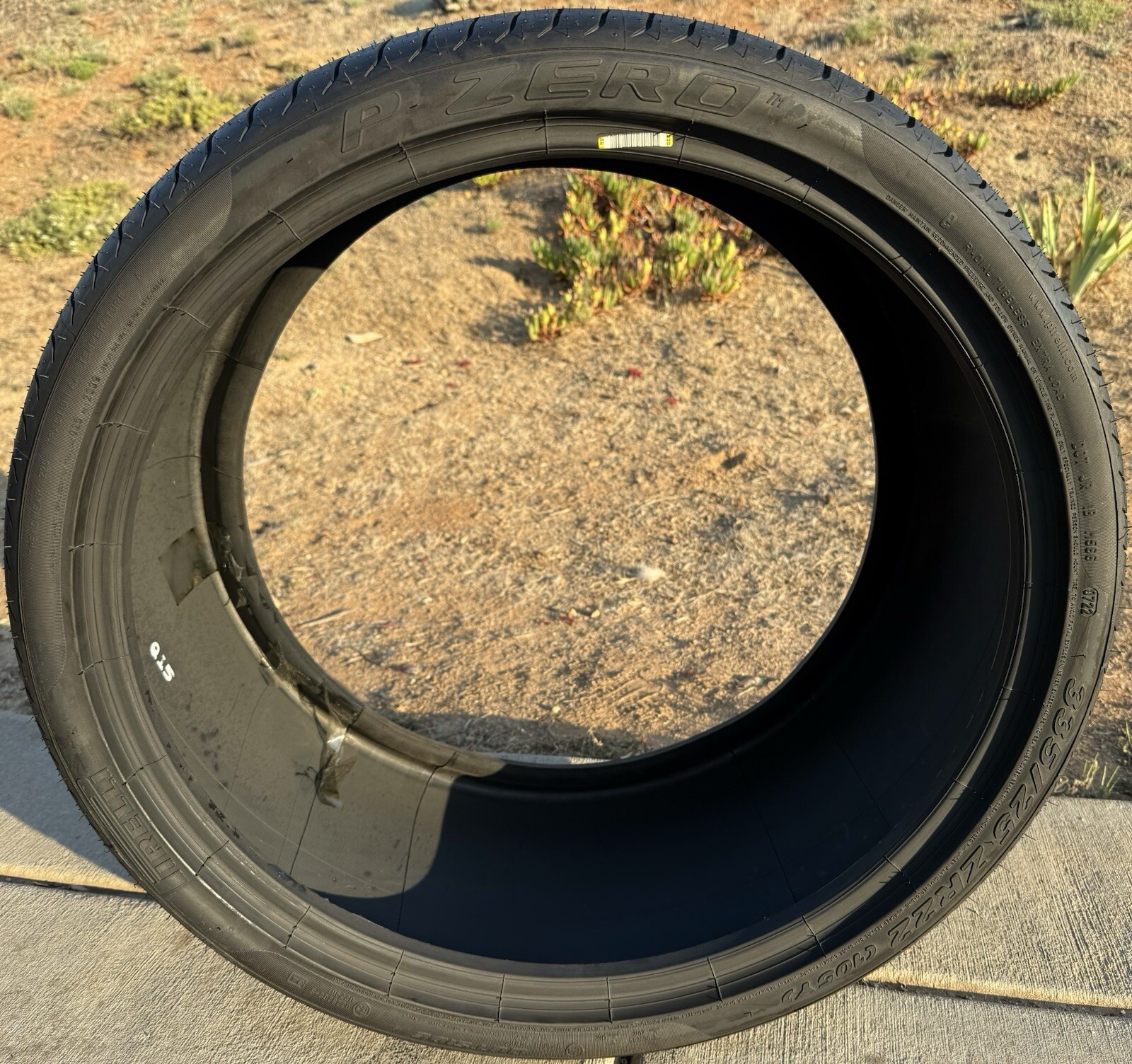 TWO BRAND NEW 335/25ZR22 105Y Pirelli P Zero Tires Like Michelin Pilot Sport 4S