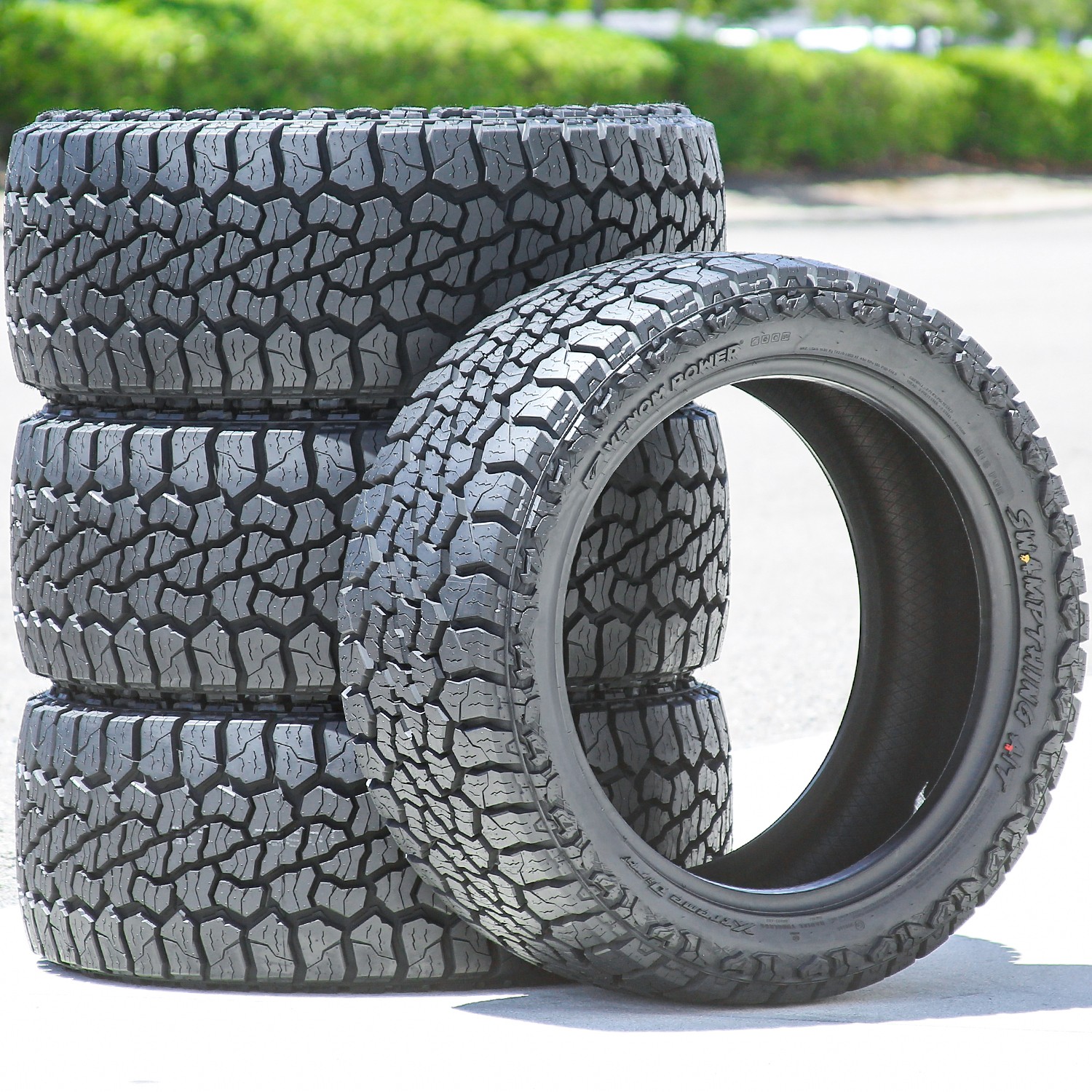 4 Tires Venom Power Swampthing A/T Xtreme Dirt 215/70R16 100T AT All Terrain