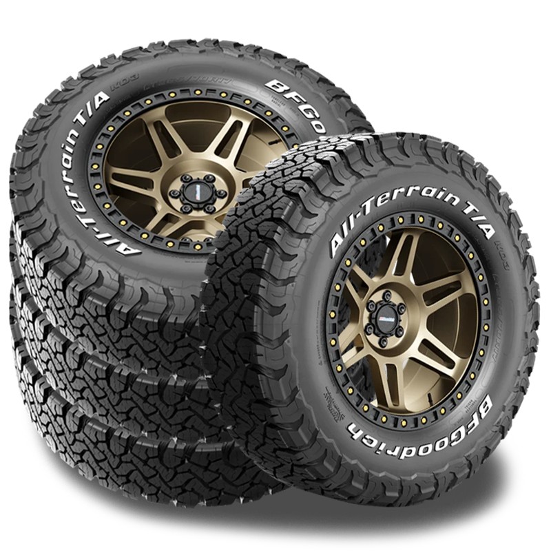 1 BFGoodrich All Terrain T/A KO3 RWL 235/75R15 110/107S 50K Mi Warranty 8 PLY