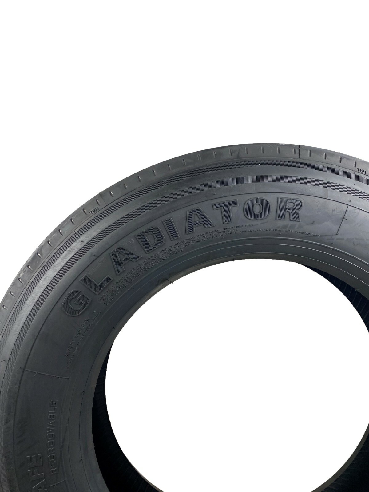 1 (One) Tire Gladiator QR40-ST 255/70R22.5 Load H 16 Ply Steer Commercial