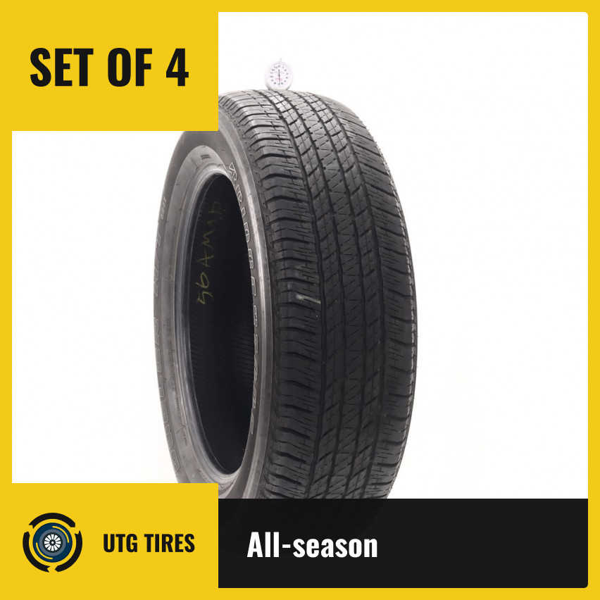 Set of (4) Used 245/60R20 Bridgestone Dueler H/T 684 II 107H – 6.5-7.5/32